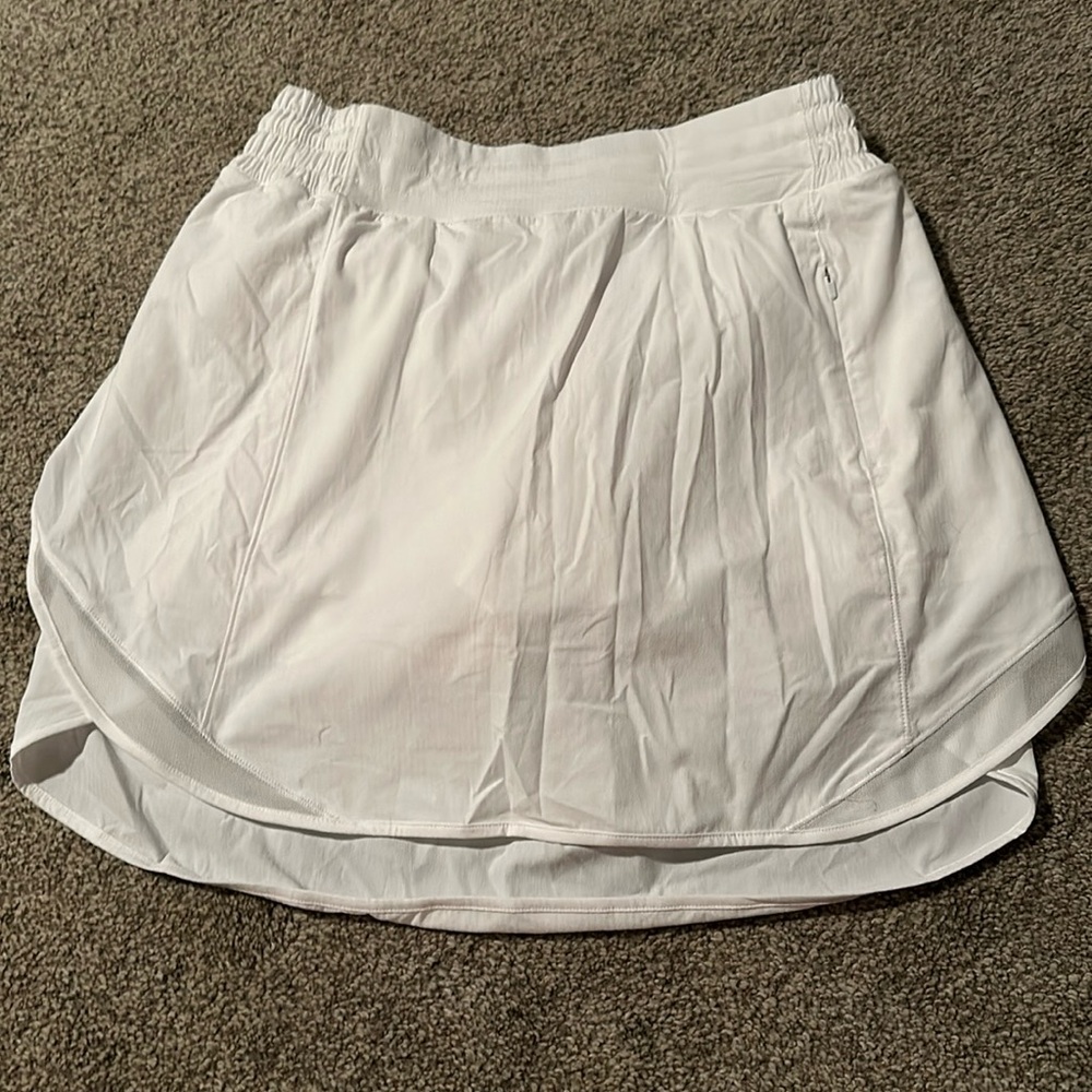 Lululemon tennis skort white